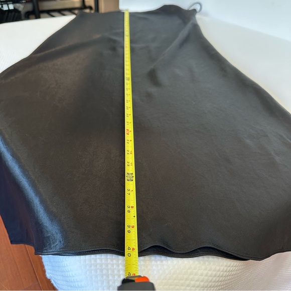 Vince Black Maxi Slip Dress Classic Staple Capsule Wardrobe - Picture 9 of 14